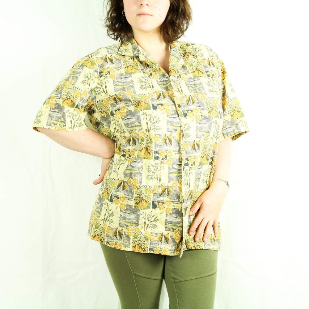 Authentic Vintage Hawaiian Shirt by Pacific Legend